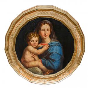 XIX secolo, Madonna con bambino